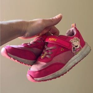Peppa Pig Kids Fuchsia Sneakers